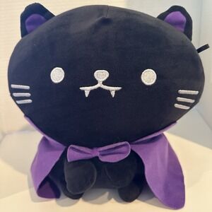 Mimicoco Vampire Smokey Black Cat 12 Inch Halloween Weighted Plush‎ Toy Doll